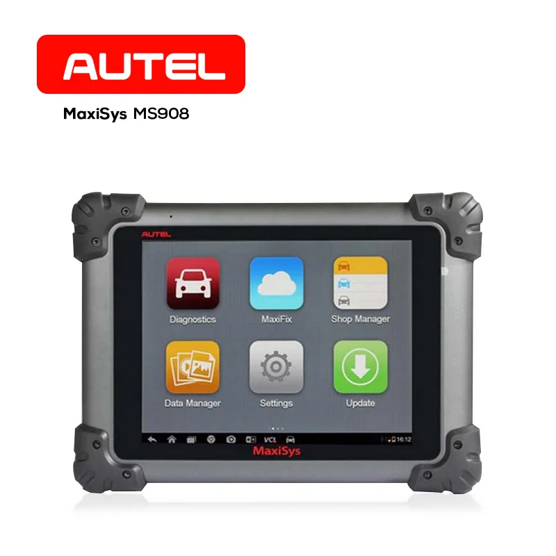 Автомобильный сканер Autel MaxiSys MS908 автомобильный диагностический инструмент OBD2 VCI