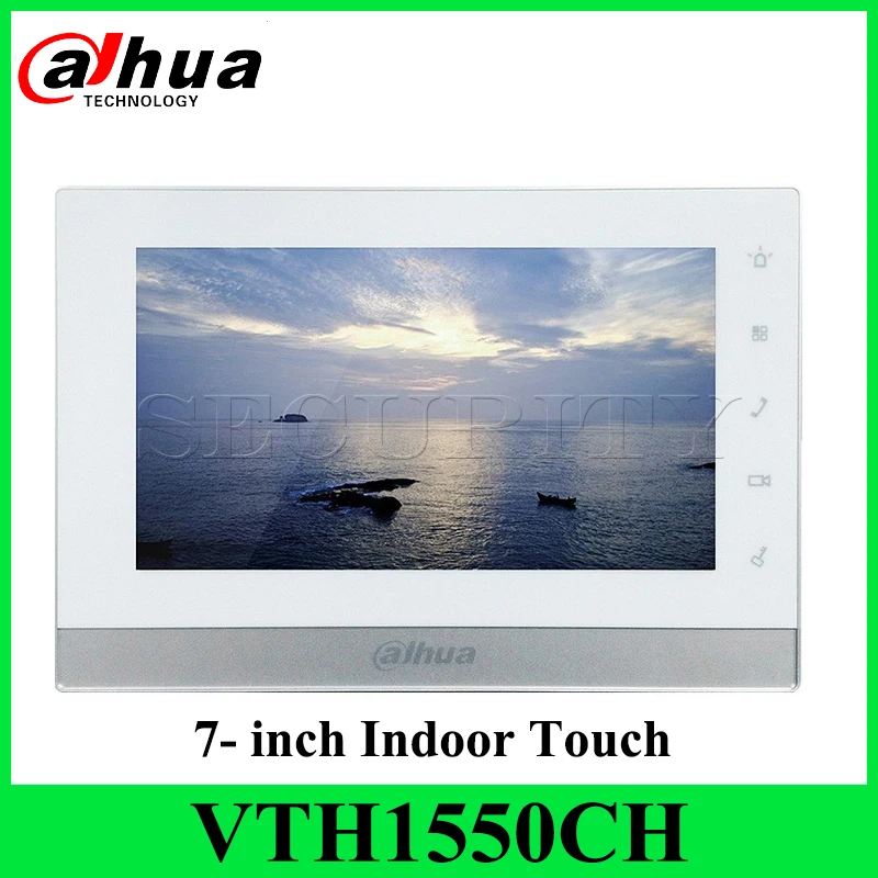 Dahua VTH1550CH Оригинальная английская версия видеодомофон 7 &quotTFT емкостный сенсорный