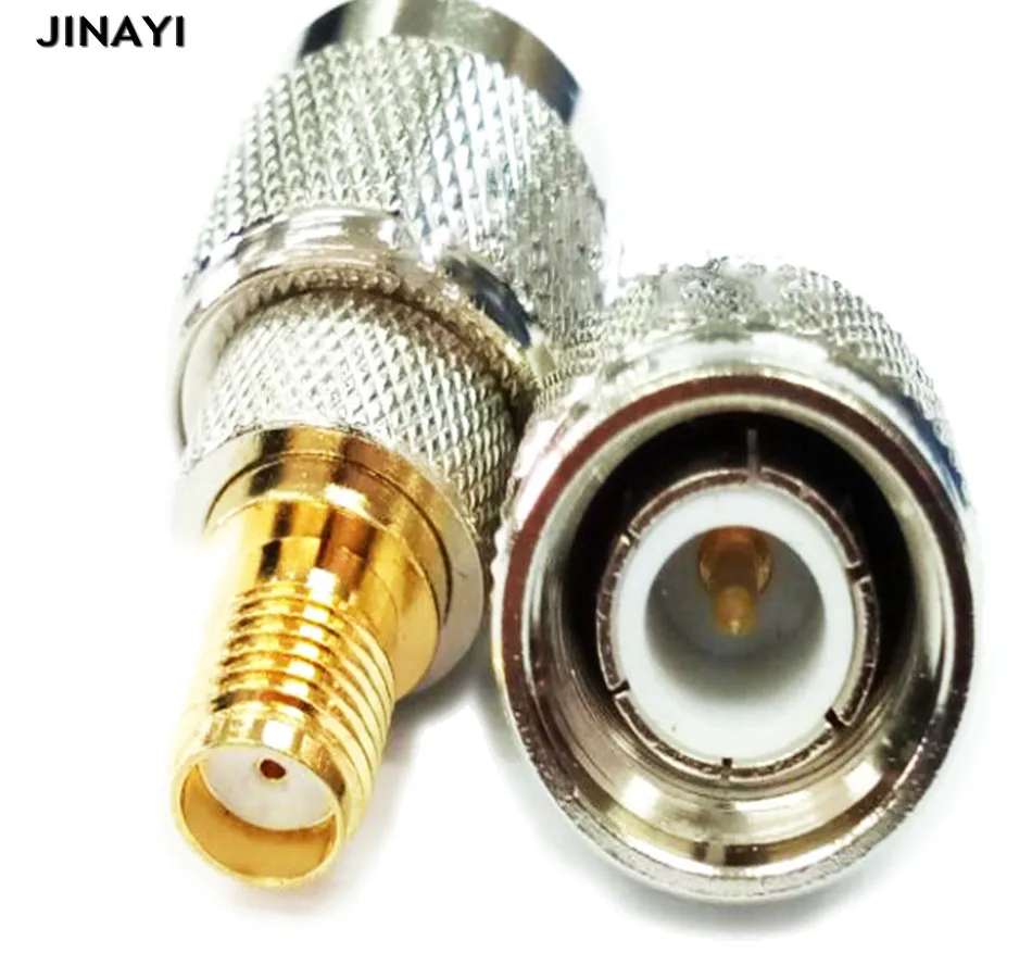 10 шт./лот радиочастотный разъем tnc штекер к SMA гнезду прямой RF коаксиальный кабель