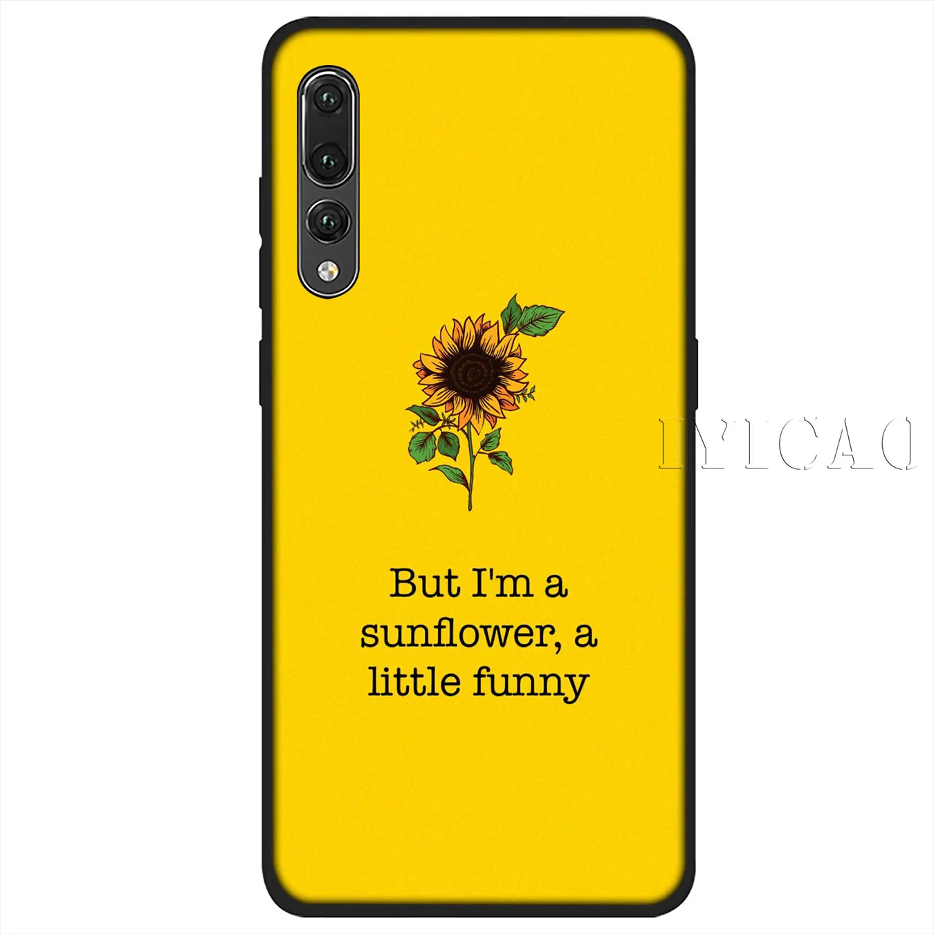 IYICAO популярный цветной мягкий чехол с цветами для Huawei P30 P20 Pro P10 P9 P8 Lite Mini 2017 2016 2015 P