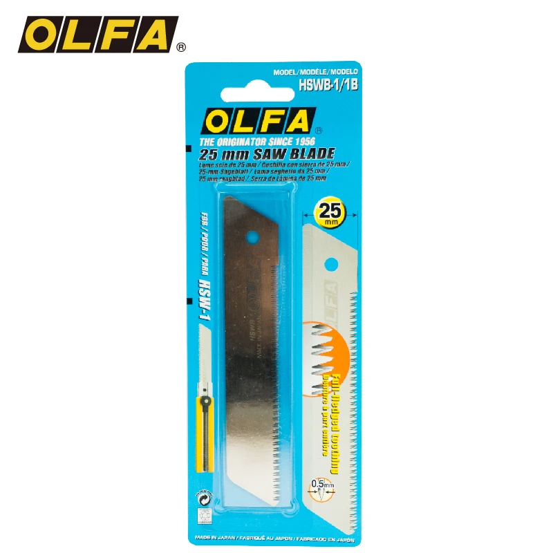 Зубчатое лезвие OLFA для тяжелых условий эксплуатации соответствующее 25 мм 1 шт.