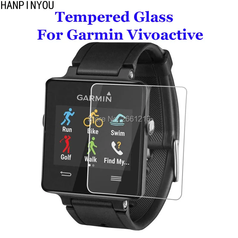 Для Garmin Vivoactive Sport SmartWatch закаленное стекло 9H 2.5D Премиум Защитная пленка для экрана