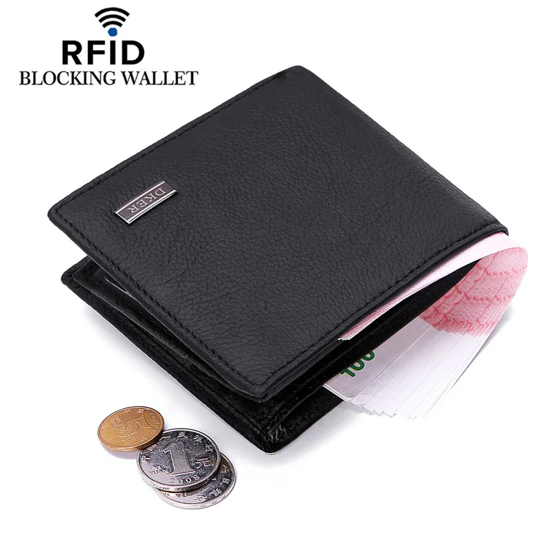 RFID Блокировка 2018 брендовый модный кошелек мужские кошельки из натуральной кожи