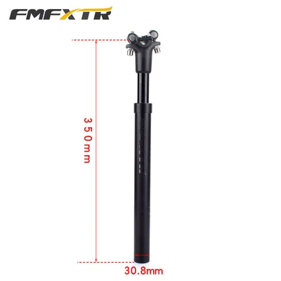 30.8mm Black FMF демпфирования Подседельный штырь для горного велосипеда амортизатор на подседельную трубу рамы 27,2 мм 30,8 мм 31,6 мм 350 мм MTB велосипеда Запчасти - Цвет: 30.8mm Black