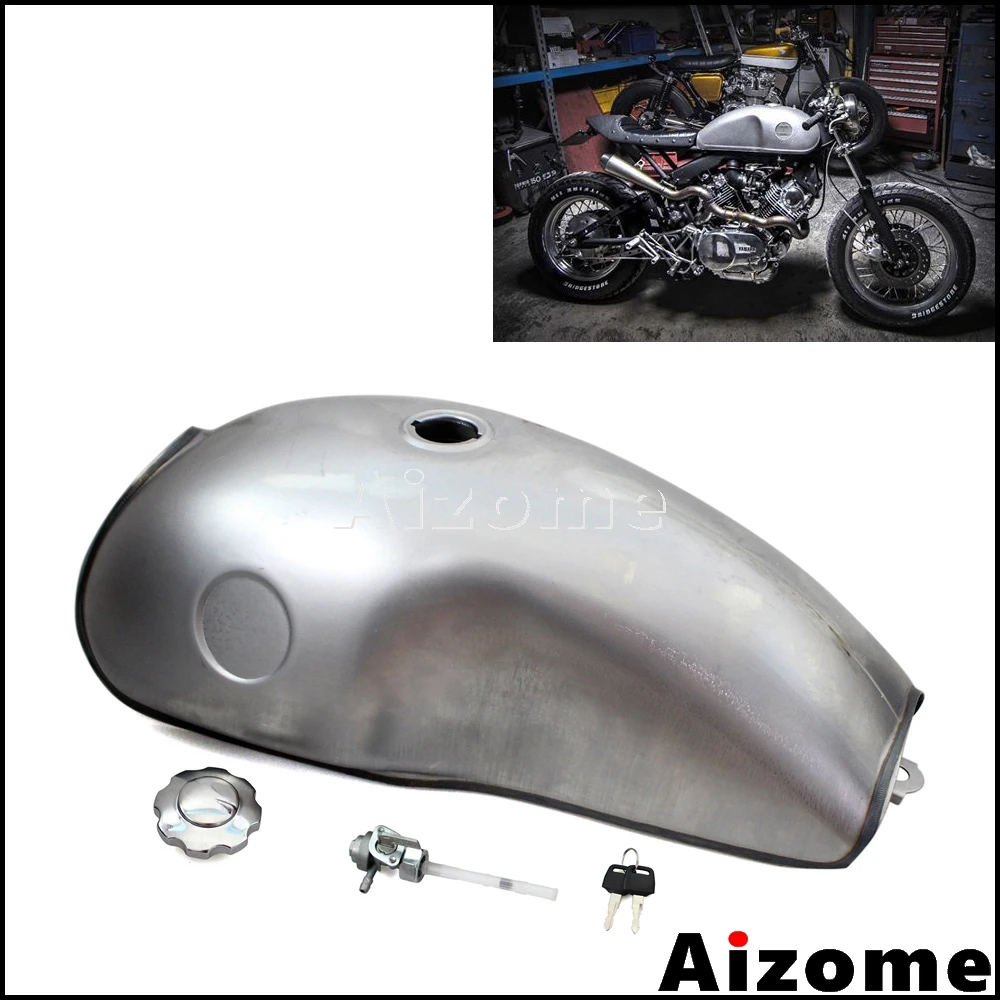 2 6 Гал Mojave бак для Honda Kawasaki Yamaha BMW CB XS SR XV RD50 350 400 R100 R 750 Cafe Racer Scrambler Custom топливный