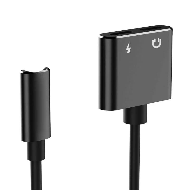Двойной аудио адаптер для наушников Lightning Jack для наушников Aux для iPhone 11 Pro Max 7 8 X XR сплиттер конвертер кабель музыка