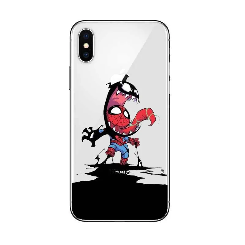 Новейший прозрачный мягкий силиконовый чехол для iPhone X 10 6 6S Plus 7 7Plus 8 8Plus 5 5S SE 5C |