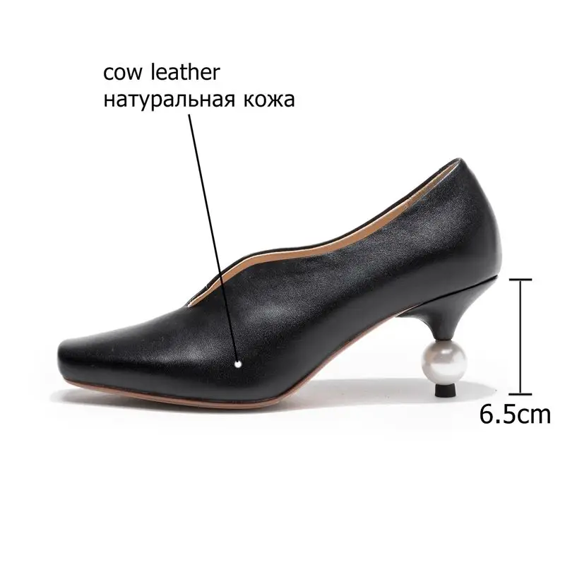 YINKOGET/милые женские свадебные туфли из натуральной кожи с квадратным носком на