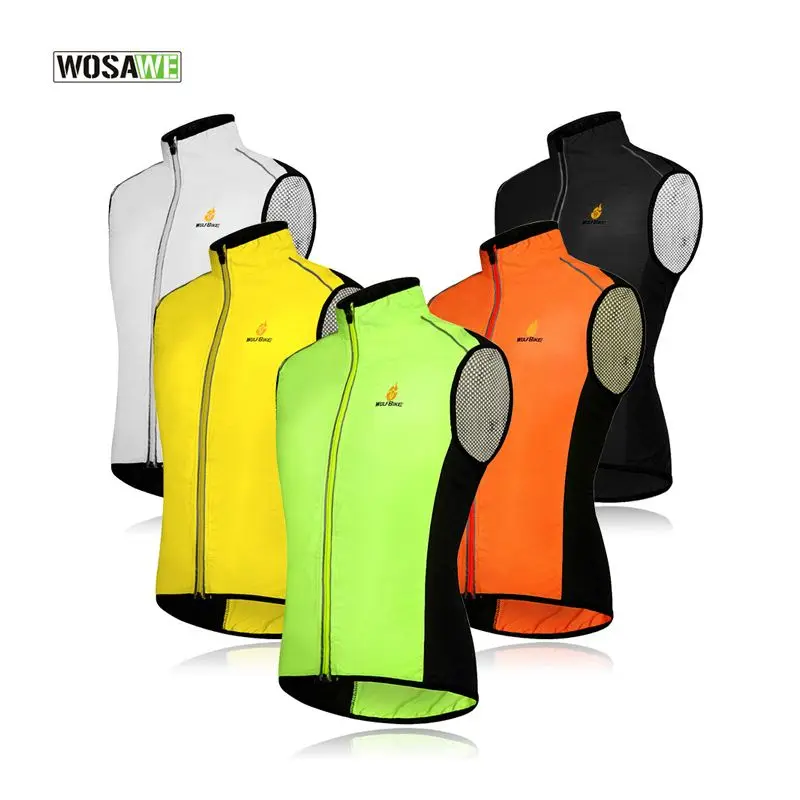 WOSAWE велосипедный жилет для мужчин без рукавов дышащая куртка MTB дорожный горный