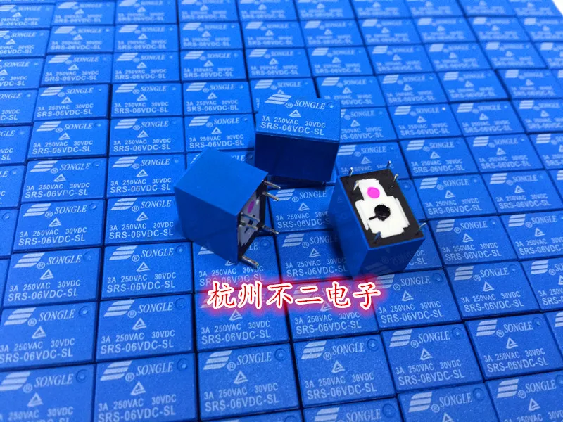 Оригинальное быстрое реле 6 В постоянного тока 3A 250V 6-pin HK4100F