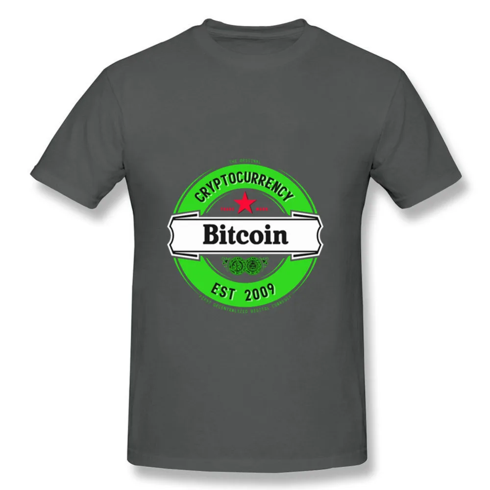 Биткойн Brewsky Мужская футболка для биткоина криптовалюты блокнот с оригинальным