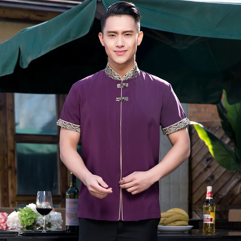 Отель официант Летняя одежда женская оснастка Западный Ресторан Кофейня и