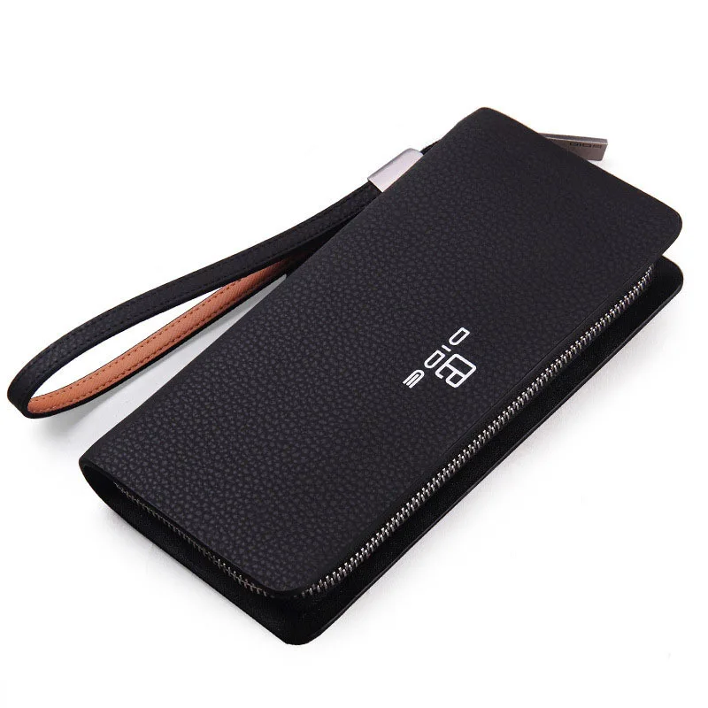 Мужская Бизнес Кошелек 2017 Люксовый Бренд Мужчины Кошельки Длинные Горячие