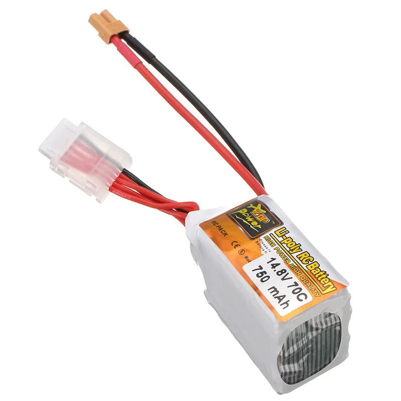 Оригинальный ZOP Power 14 8 в 750 мАч 4S 70C Lipo аккумулятор XT30 разъем коннектор для