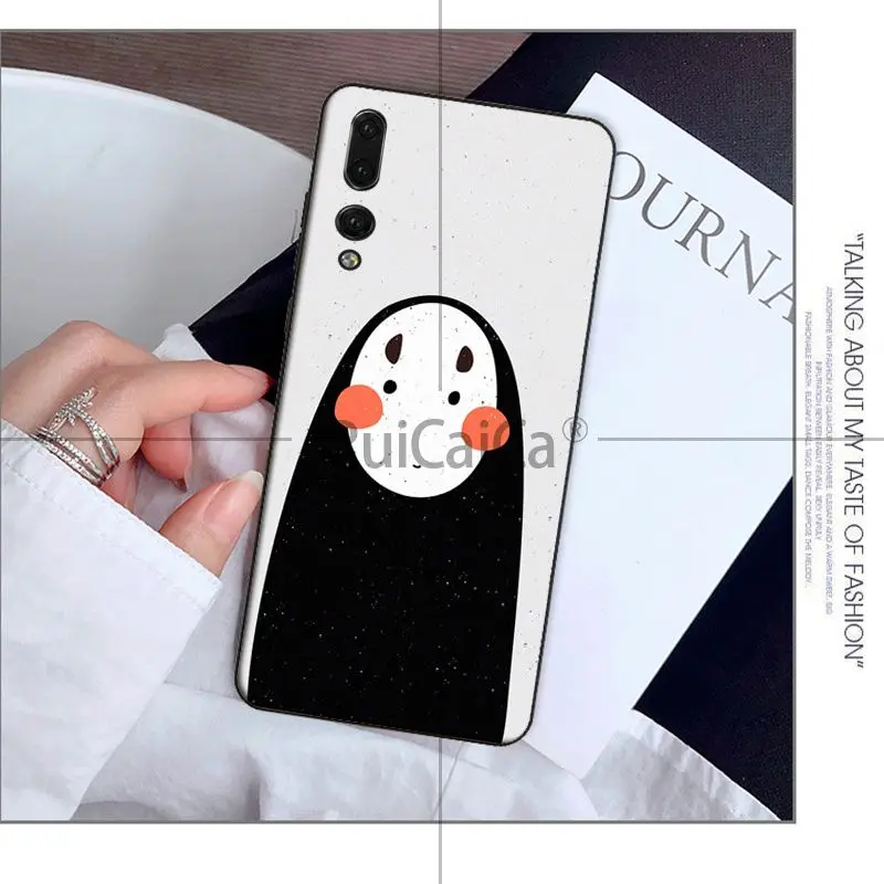 Чехол для телефона с изображением аниме Ghibli Миядзаки без лица Huawei P9 P10 Plus Mate9 10 Mate10