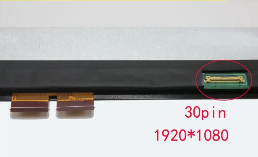 Для lenovo Yoga 710-14ISK 80TY ЖК-дисплей для ноутбука сенсорная стеклянная панель дигитайзер сборка Замена+ рамка