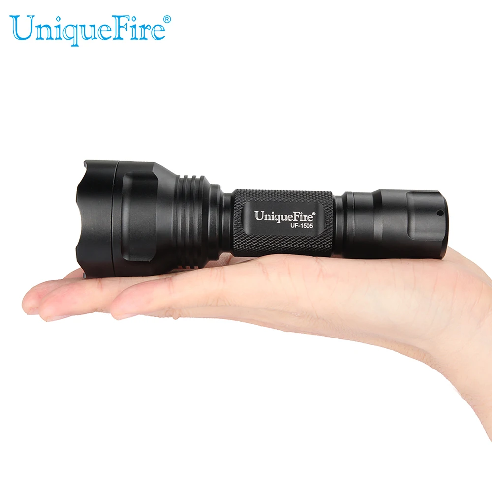 UniqueFire 1505 XRE 3 режима фонарик зеленый/красный/белый светодиодный свет охотничья