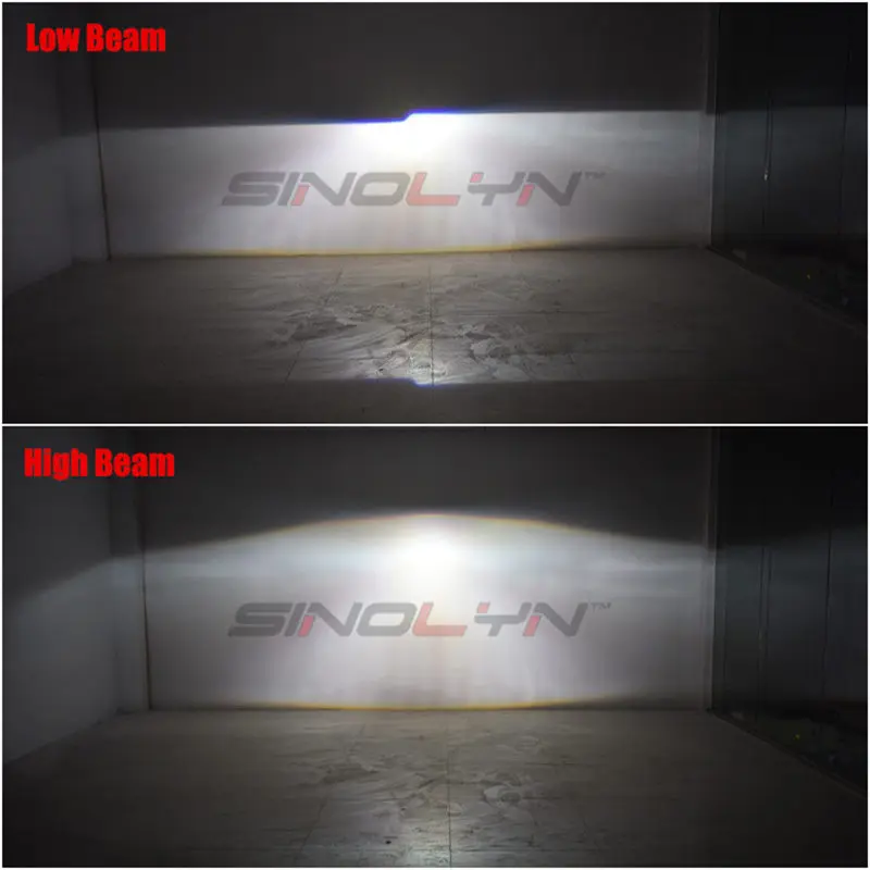 SINOLYN Upgrade Mini 8,0 2,5 H1 HID Bi-xenon проектор объектив WST Devil Eyes для автомобиля мотоцикла тюнинг фар модифицированный H4 H7