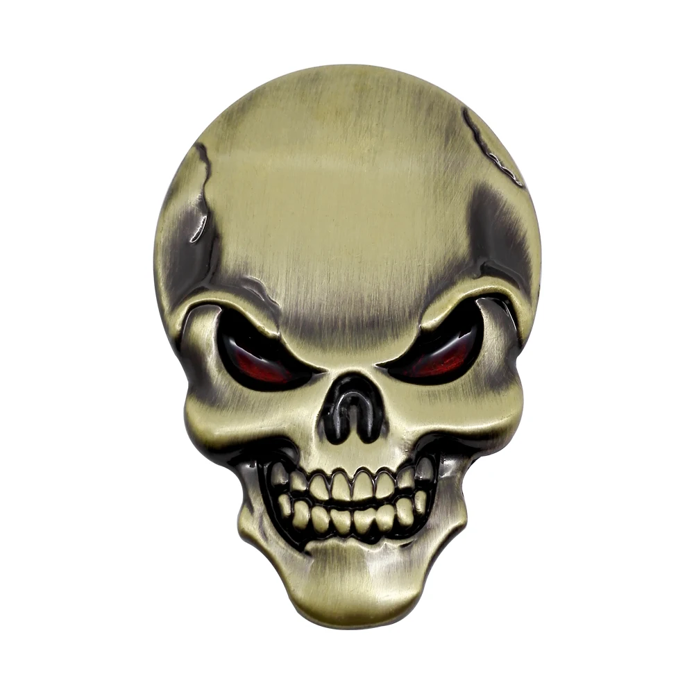 Car Sticker Decor Emblem for Skull Logo GMC Sierra Ford Falcon Toyota camry Hyundai Elantra Auto Styling | Автомобили и мотоциклы