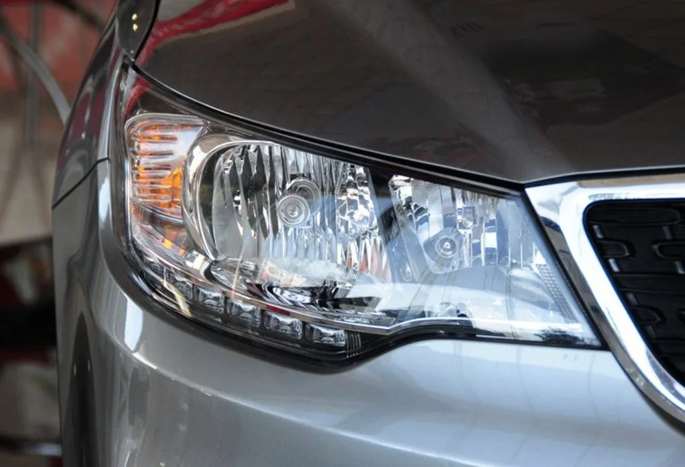 Для Kia Forte фары автомобиля прозрачный объектив Автомобильный брелок крышка