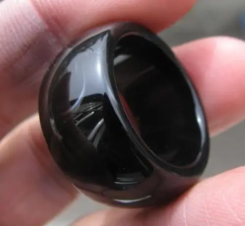 Бесплатная доставка&gt Новый натуральный черный нефрит ручной резной браслет