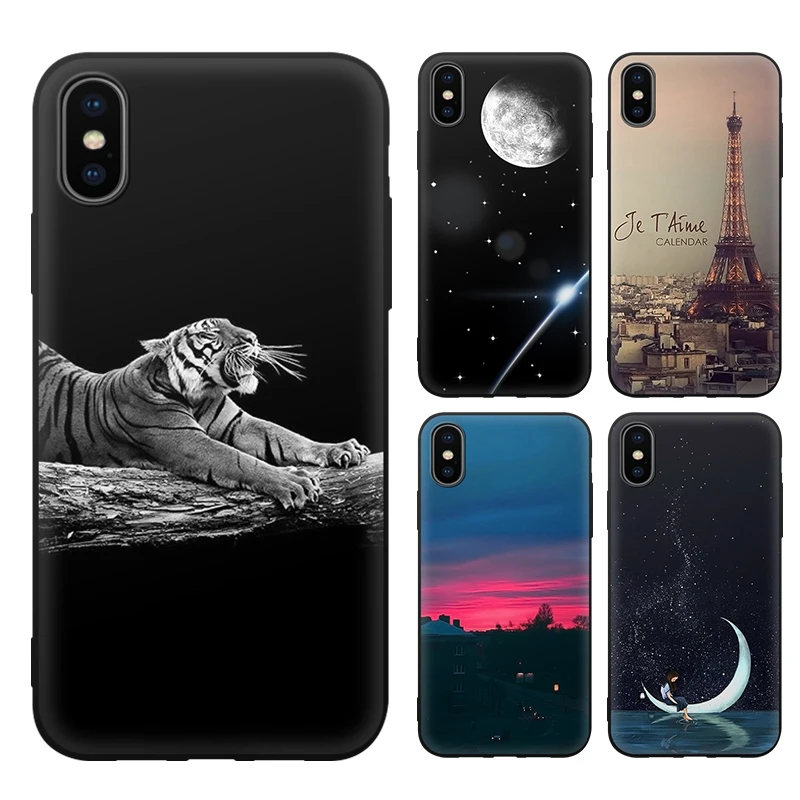 TPFIX для iPhone XR Чехол Мягкий силиконовый чехол телефона 7 8 Plus 6 6S X XS Max задняя крышка