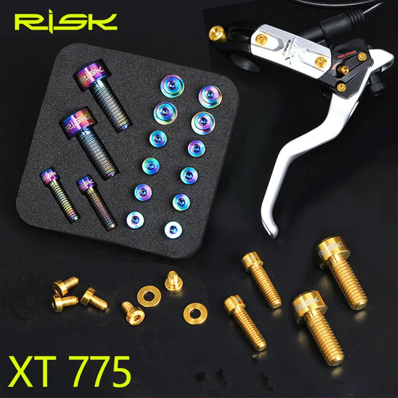 20 шт. MTB горная ручка велосипедного тормоза винт Титан XT775 Гидравлический