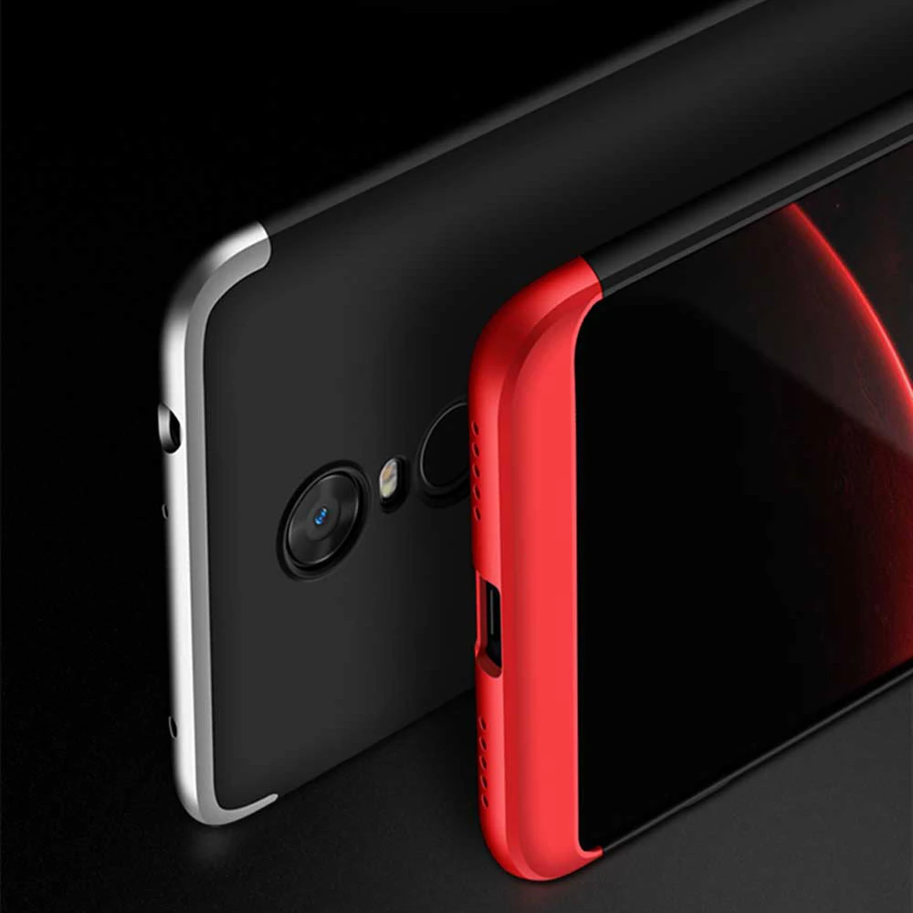 Newellya чехол для Xiaomi Redmi 5 плюс Pro 3 в 1 предмет полный защитный телефон Сумки задняя