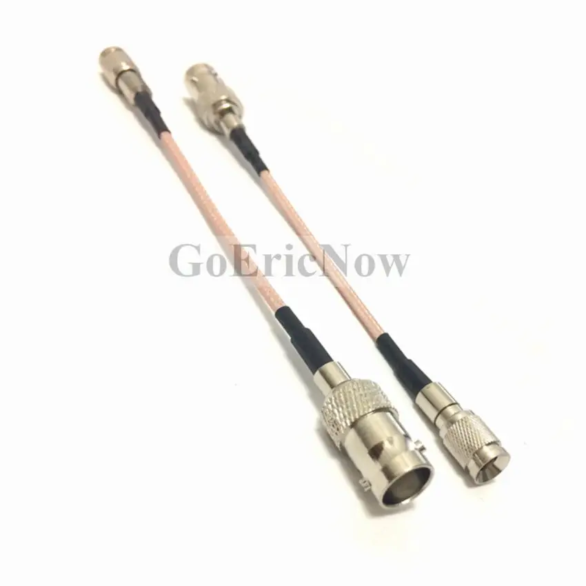5 шт. RF коаксиальный BNC разъем для DIN 1 0/2 3 мужчина к Q9 женский RG179 кабель Разъем (10 см