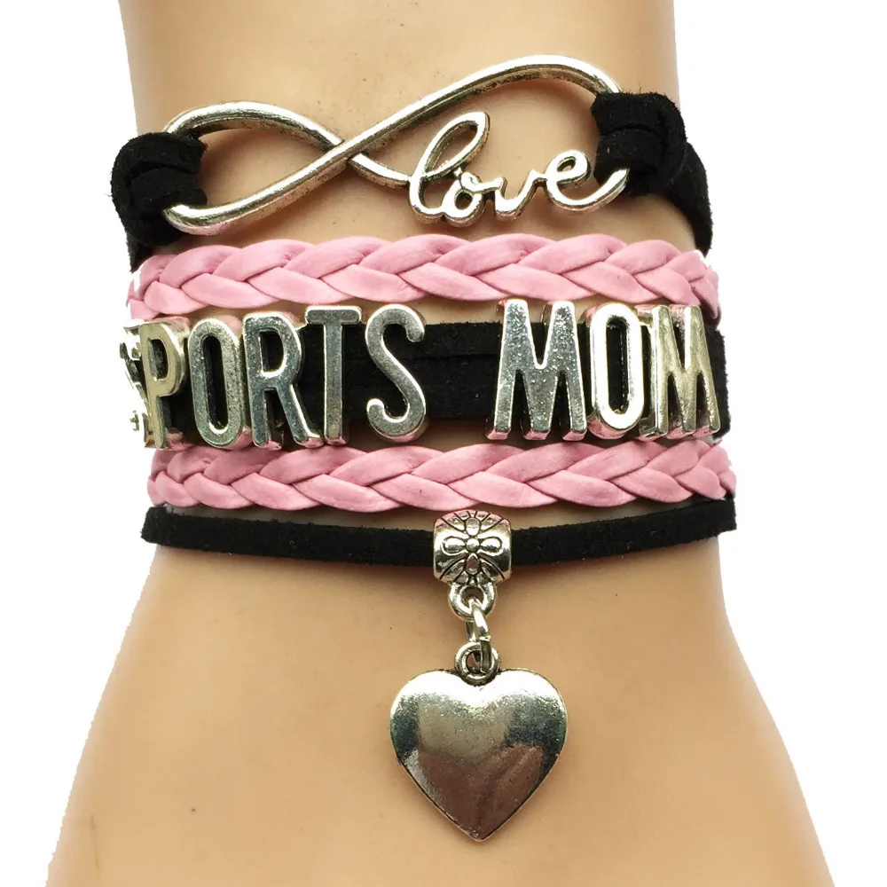 Прямая доставка Бесконечность любят спорт: Топ браслет мамы изготовленные на