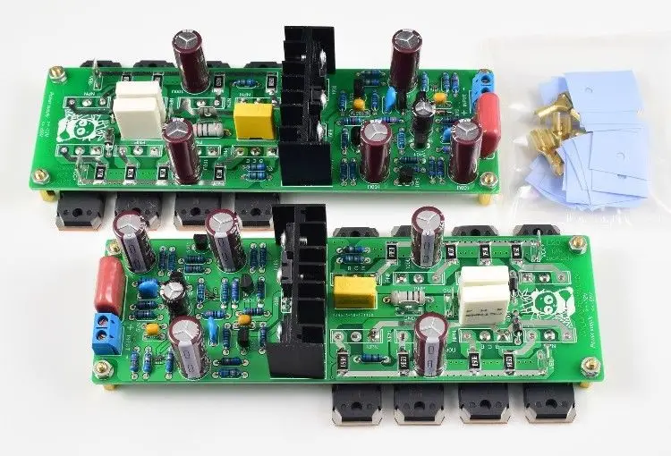 

GZLOZONE LJM L20.5 HIEND 2 Channel Power amplifier board/kit Ultra low distortion L9-11