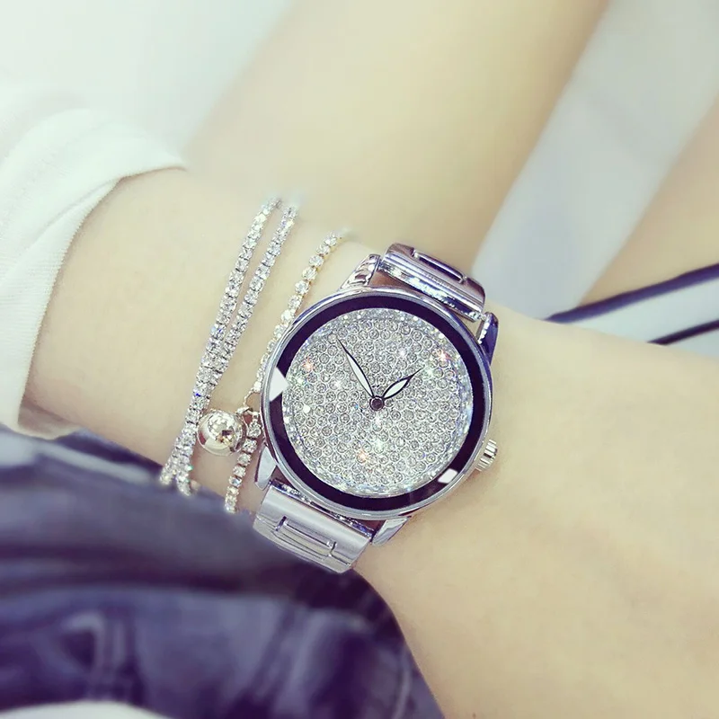 Часы женские элегантные с бриллиантом|saat|saat womensaat watch |