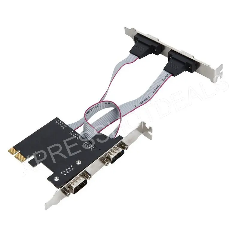 PCI E 4 порта RS232 Express DB9 Серийный Com контроллер расширитель адаптер карта|rs232 pci|pci