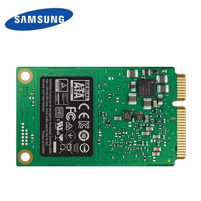 SAMSUNG 860 EVO твердотельный диск 250 ГБ MSATA SSD внутренний жесткий 500 Гб ТБ для ноутбука