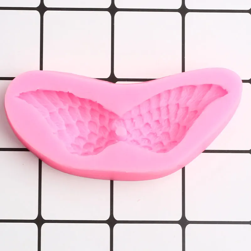 Angel Wings Silicone Mold Chocolate Baking Fondant Molds Cupcake DIY Cake Decorating Tools Aromatherapy Wax Clay Candle Moulds | Дом и сад