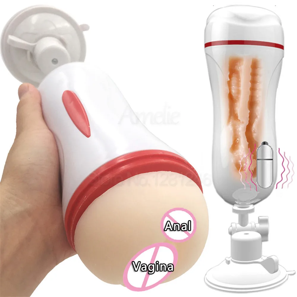 Вагина анальный двойной туннель мастурбатор секс игрушки для мужчин