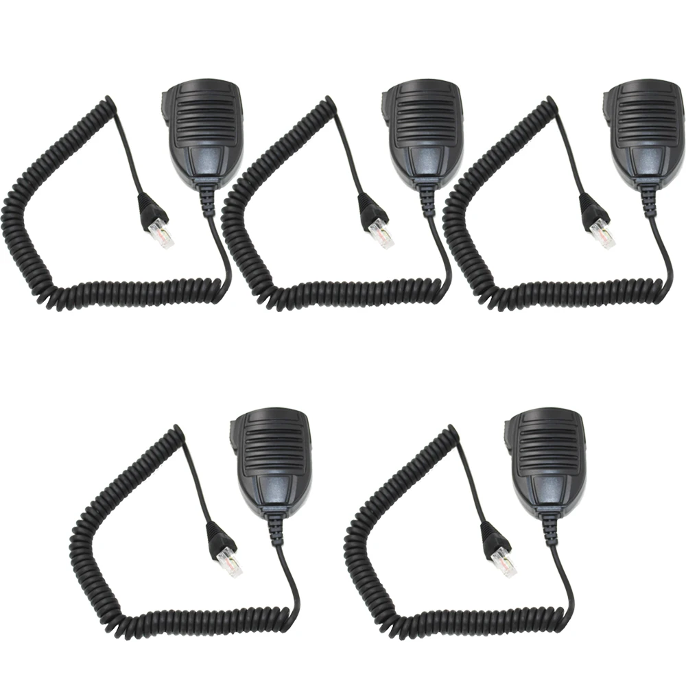 5 шт. iNiTONE Walkie talkie Стандартный мобильный микрофон для Vertex Yaesu MH 67A8J 8 pin|walkie talkie|walkie