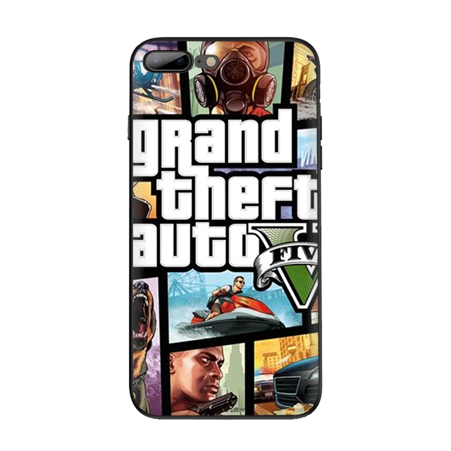 B1 Мобильный телефон сотовый Чехол для iPhone 6 6s 7 8 Plus iPhone 11 Pro X XS XR Max 5 5S SE чехол rockstar gta 5 Чехол - Цвет: B1