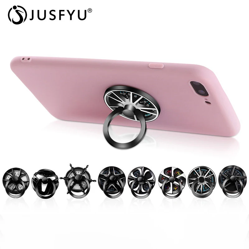 

Gyro Finger Ring Phone Holder Fashion Expanding Grip Stand Universal Phone Accessories Spinner Rotary Rotation Holder for iPhone