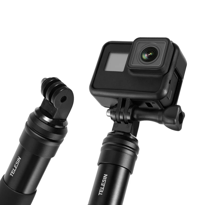 Алюминиевый штатив с автоспуском для GoPro Hero 8 7 6 5 4 xiaomi YI 4K Спортивная камера