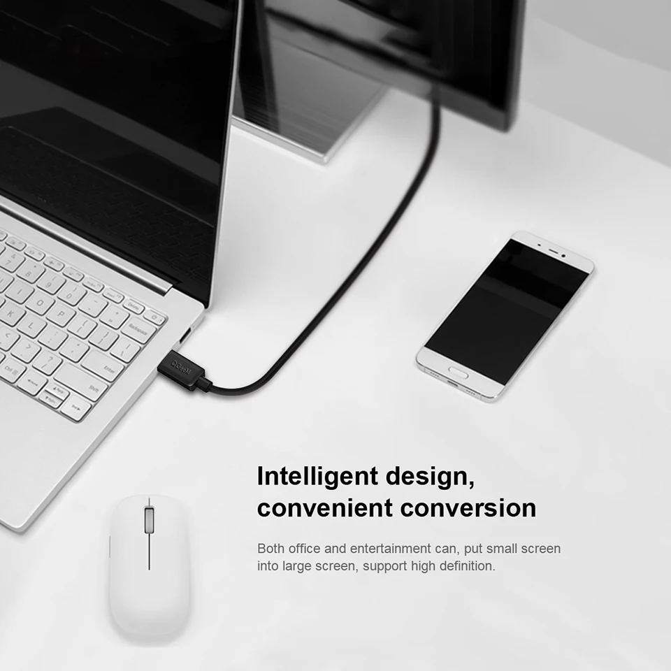 Кабель адаптер USB C 3 1 VGA type Мужской конвертер для Apple новый Macbook Chromebook Pixel Dell XPS