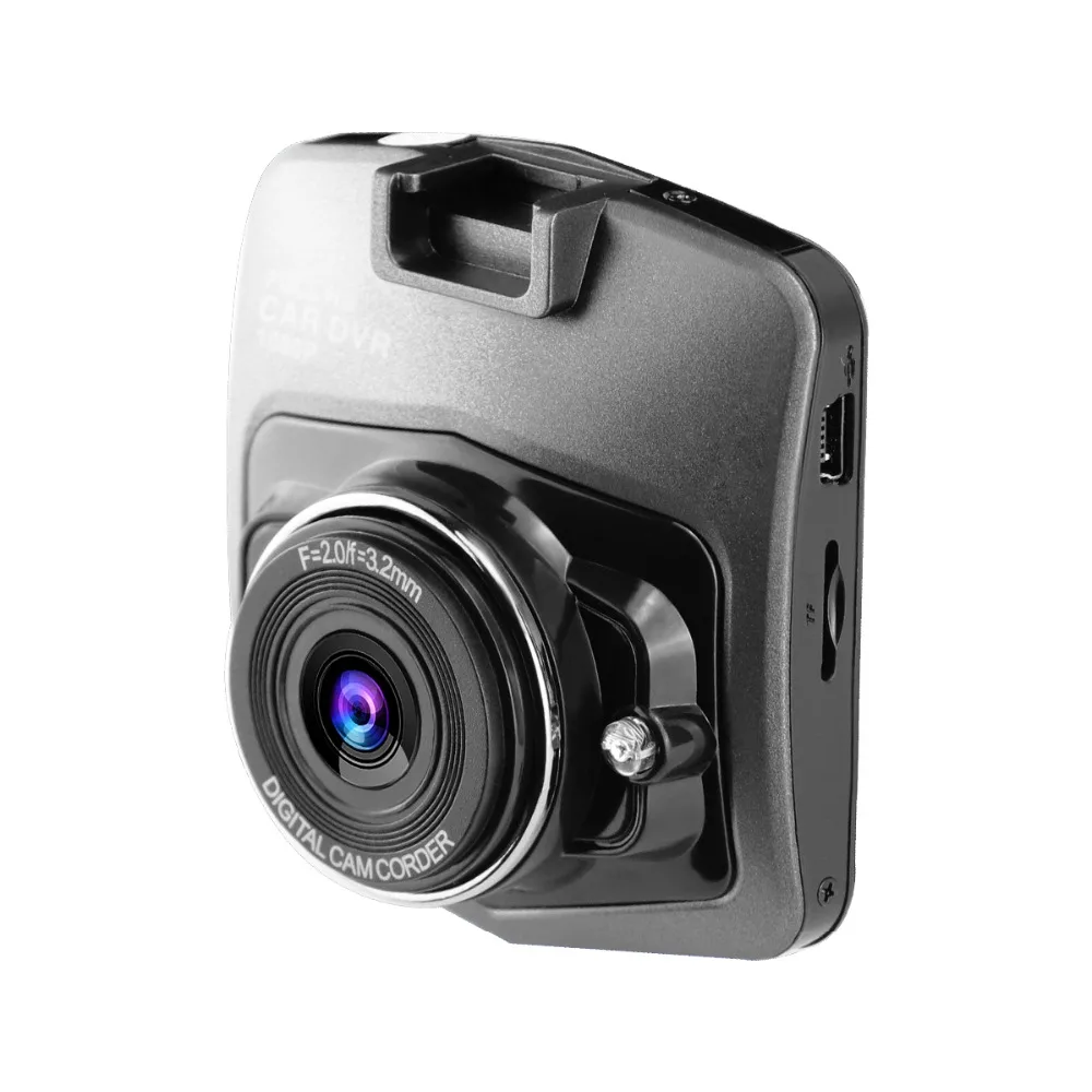 Мини Автомобильный видеорегистратор FHD 1080P 2," ЖК-детектор автомобиля GT300 Автомобильная камера Поддержка многоязычного меню dvr Автомобильная камера заднего вида