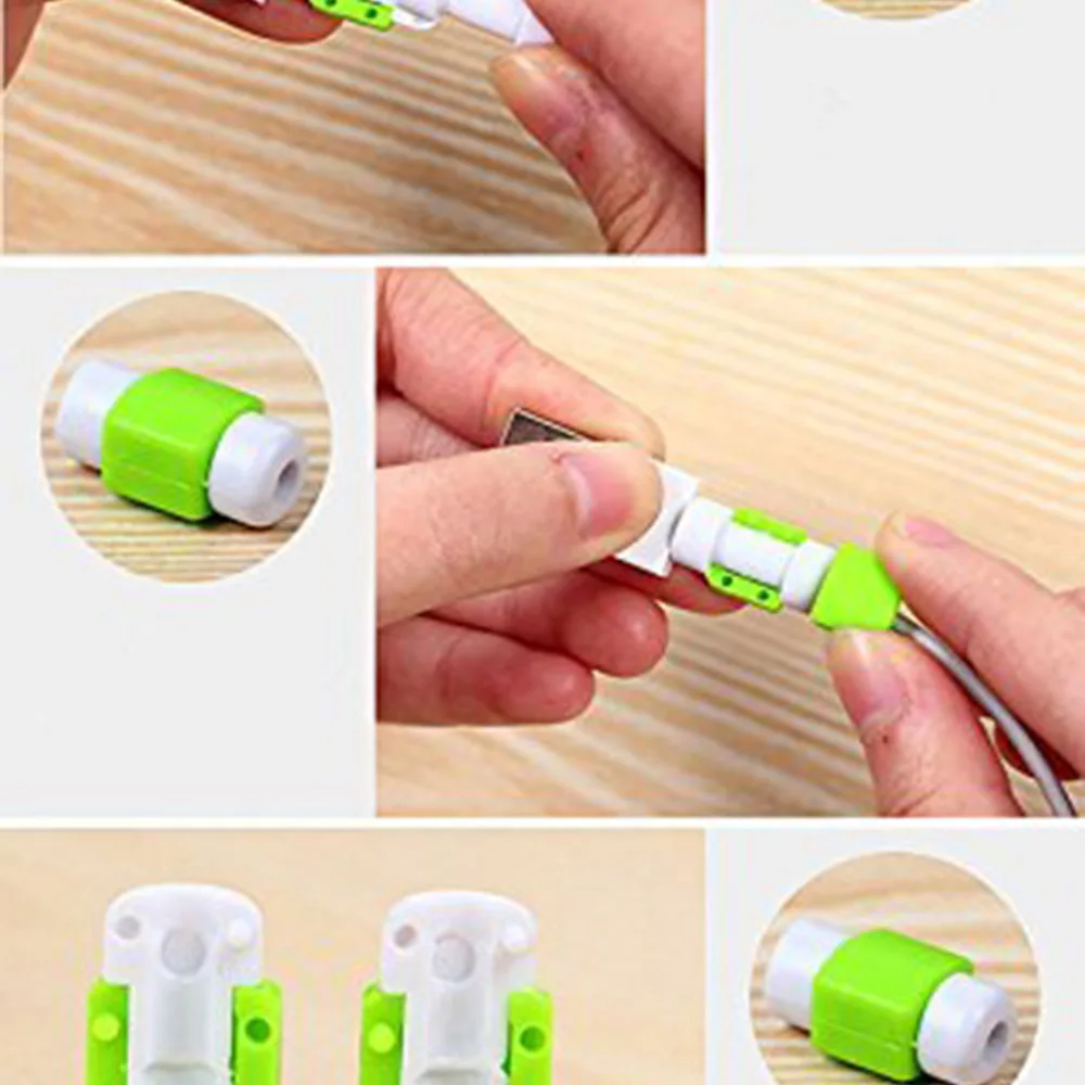 PORTEFEUILLE usb для apple кабель передачи данных android защита наушников Силиконовая чехол