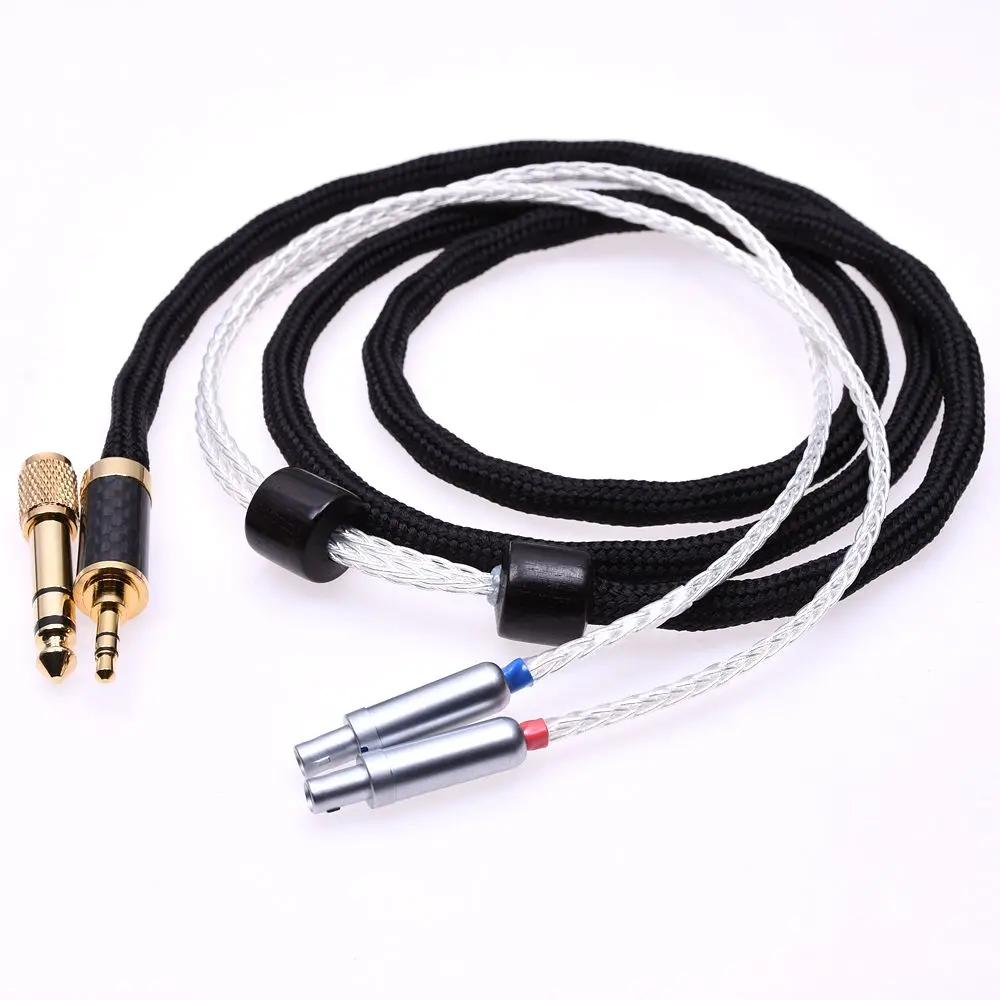Черный 16 ядер 5N Pcocc для SENNHEISER HD800 800S улучшенный кабель наушников Удлинительный