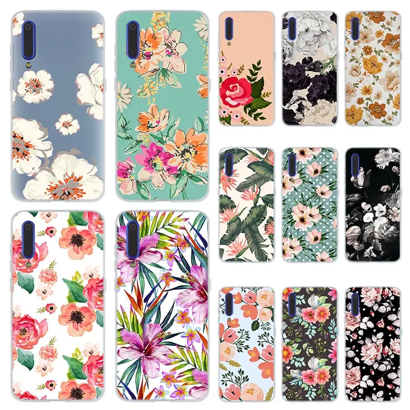Чехол для телефона MLLSE Tropical Leaves peach flower Xiaomi MI 9 8 A2 Lite SE A1 pocophone 6 6X 5X MAX 3 mi10 Mi9