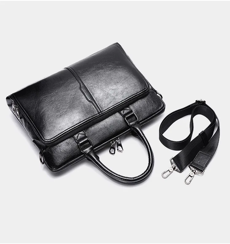 Модные мужские сумки-мессенджеры, кожаные сумки через плечо Bolso Hombre, Бизнес Портфель для ноутбука, мужская сумка Bolsa Masculina