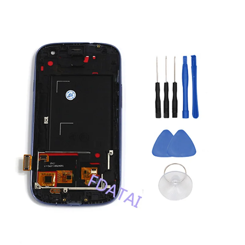 ЖК дисплей S для Samsung Galaxy SIII S3 i9300 Дисплей Сенсорный экран 100% новый испытания