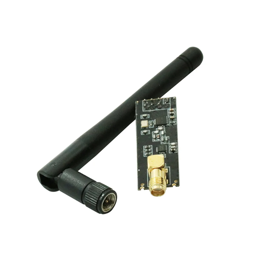 1 шт 2 4G NRF24L01 + PA LNA SMA антенна беспроводной модуль связи приемопередатчика|module