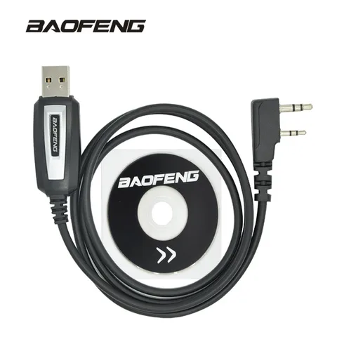 USB-кабель для программирования Baofeng, UV-5R CB-радио, кодирующий кабель, K-порт, программный шнур для аксессуаров BF-888S, UV-82, UV 5R