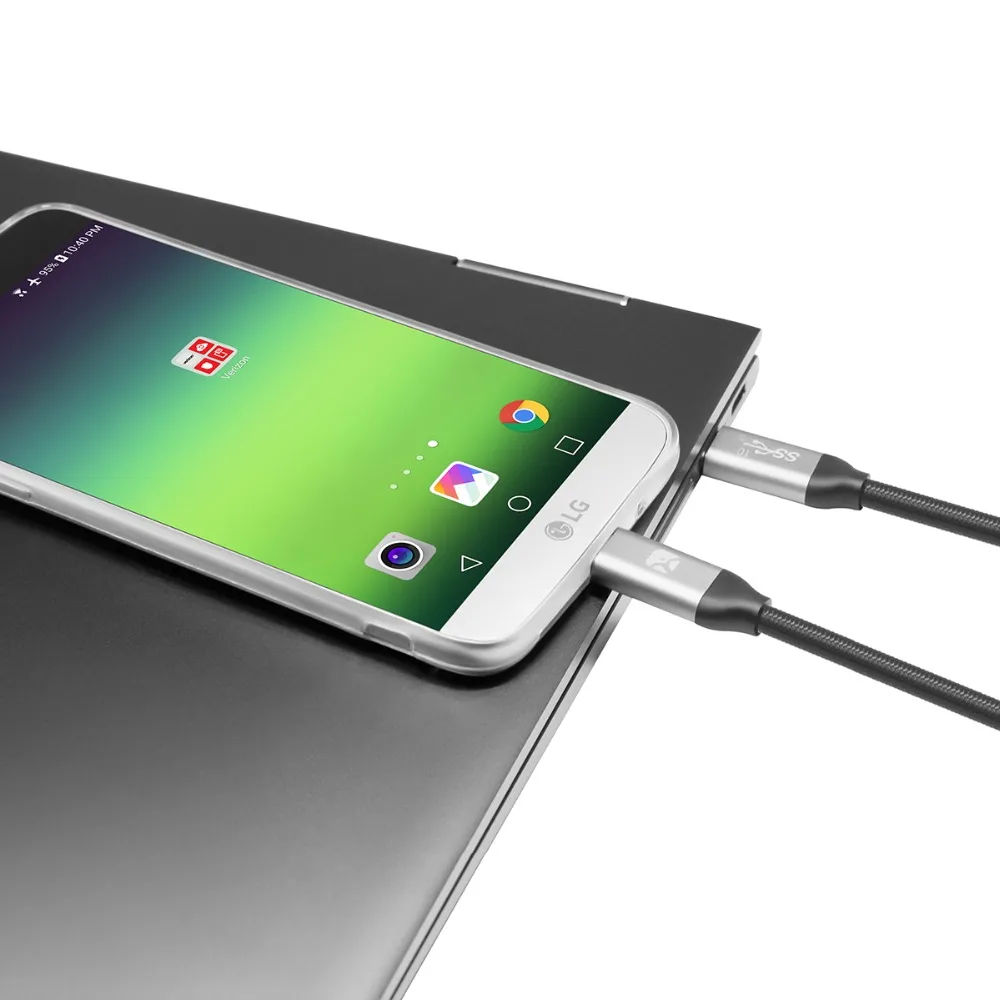 Кабель Meenova Ultra Type-C to USB 3 1 (480 Мбит/с зарядка 100 Вт PD e-маркер) кабель Thunderbolt USB-IF Cert HP